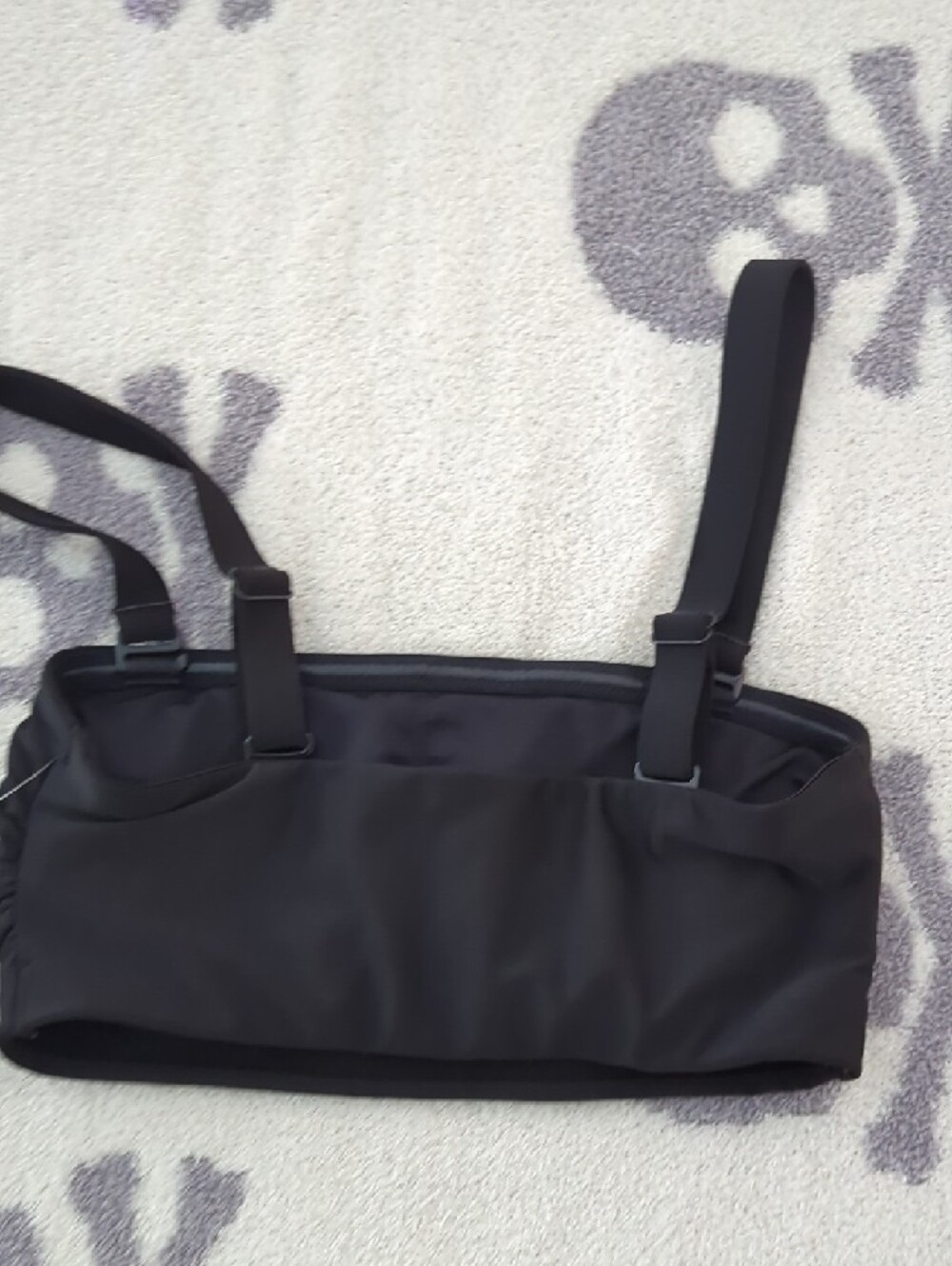 Old Navy Black Bandeau Top with Removable Straps - Picture 3 of 4